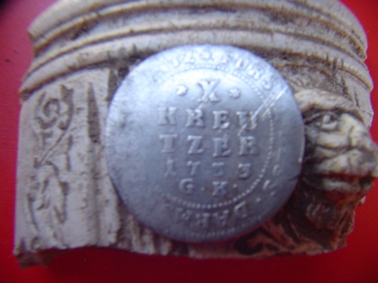 10 Kreuzer 1735 G.K. zilveren munt