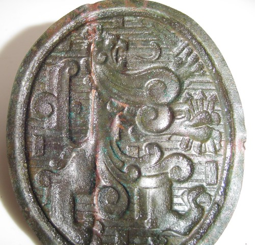 messing soldaten embleem