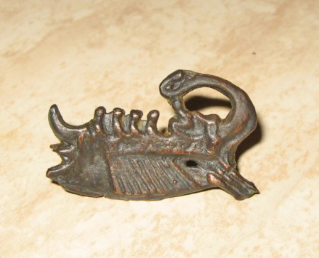 Romeinse oorlogsbodem fibula