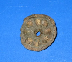 Romeinse bronzen schijffibula