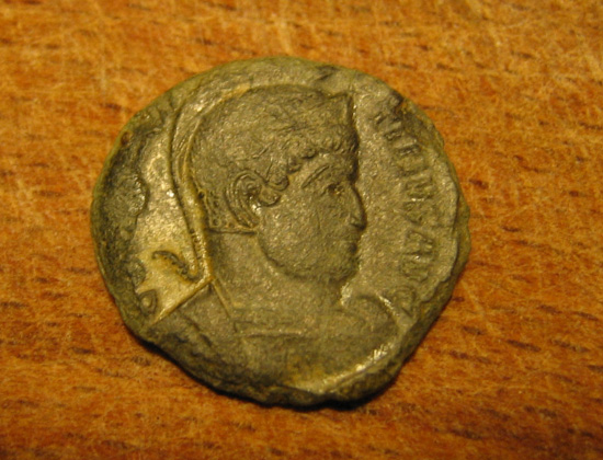 Romeinse Follis, romeinse bodemvondsten site jozeherman.nl