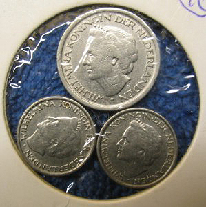 Nikkels Nederlandse koningin 1948
