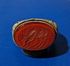 Romeinse herenring met rode gem 259