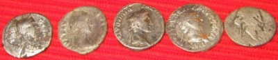  Denarius, republikeinen keizerlijk, Romeinse gouden munt 